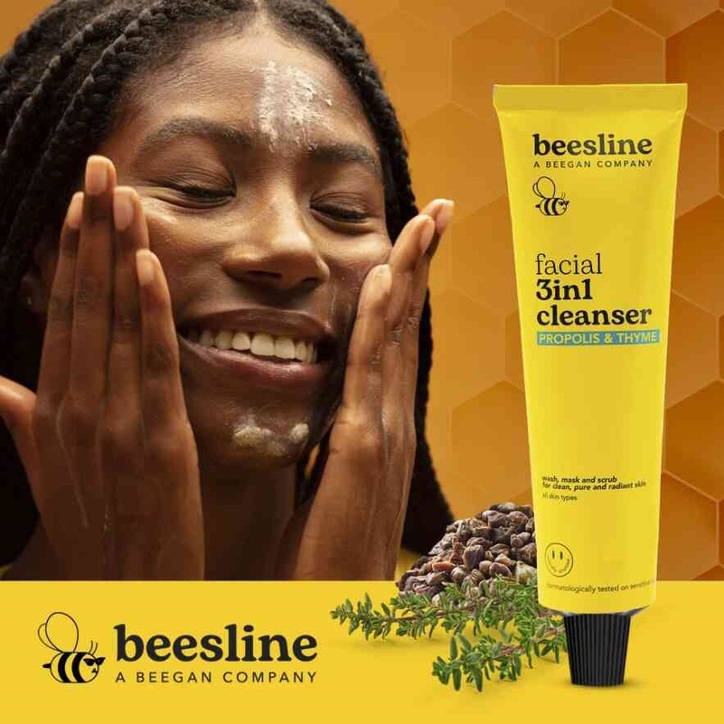 Beesline Organic 3in1 Cleanser Propolis & Thyme 100ml